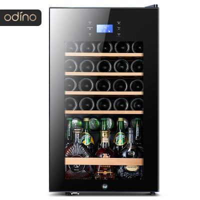 China RV Small Wine Cooler Bar Fridge Kitchen Cabinet Independent Home Wine Compressor Small Wine Cooler for sale