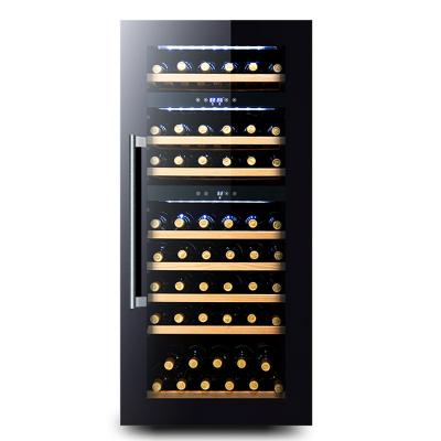 China Responsive Wine Fridge Cooler Touch Screen Wine Cooler Wine Cooler Built In JC-220A for sale