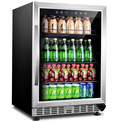 China Wholesale Car Compressor Small Stainless Glass Semiconductor Wine and Beverage Refrigeration for sale