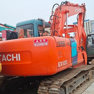 China Used Hitachi ex120 -3 excavators crawler excavator earthmoving machinery for sale 0.3MÂ ³ for sale