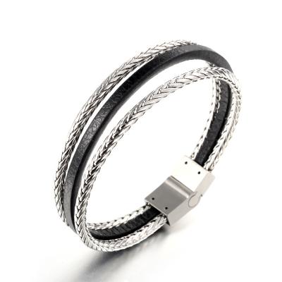 China Stainless Steel Products Men's Cable Wire Cuff Sale Bracelet Best Interesting Wholesale Chinese Bracelet Jewelry Suppliers for sale