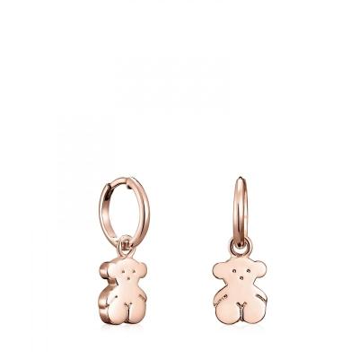 China 2020 Trendy Simple Exquisite Fashion Circle Bear Design Small 14K Gold Filled Earrings for sale