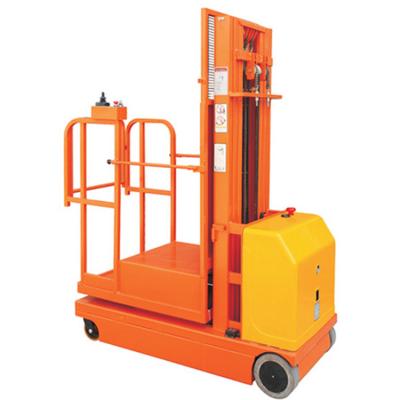 China Advertising Company Factory Price Full Electric Mobile Aerial Work Platform Automatic Reclaimer for sale