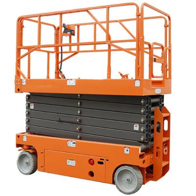 China Advertising Company Fully Powered Self Propelled Table Electric Scissor Lift Platform for sale