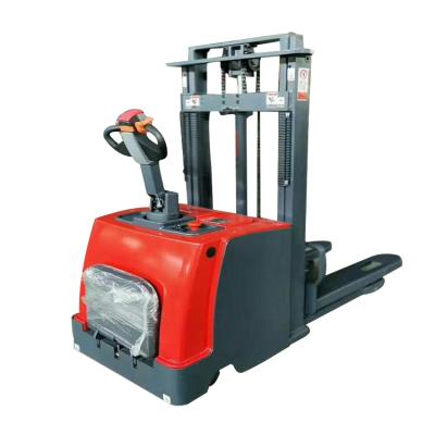 China High Quality Electric Pallet Stacker Electric Forklift From Advertising Company Manufacturer Factory for sale