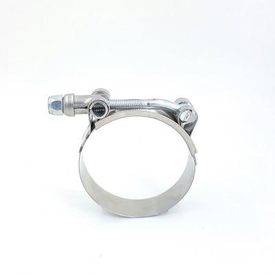 China Standard Galvanized Tubing Fixed Tube Manufacturing Stainless Steel T-bolt Pipe Clamp T-bolt Pipe Clips for sale