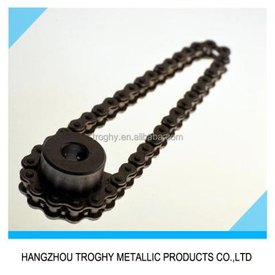 China European Standard Steel Or Stainless Steel Transmission Sprocket And Chain Wheel For 12B-1 for sale