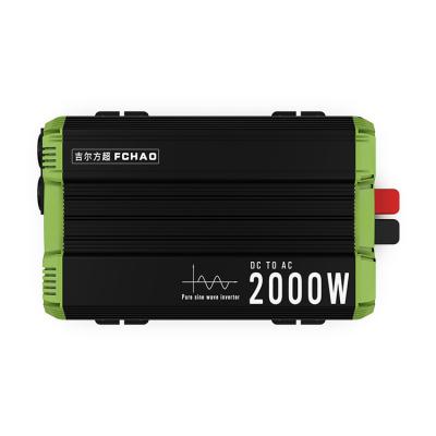 China Pure Sine Wave Inverter 2000w SOLAR POWER SYSTEM Off Grid Inverter Solar Inverter 38*22*9.2cm for sale