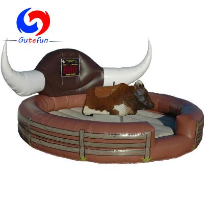 China Wholesale Rental Business Bullfighting Outdoor Game Bull Mechanical Inflatable Opposing Mechanism For Sale Cheap for sale