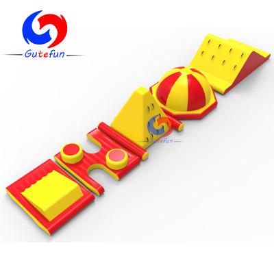 China Commercial rental; water park ; recreation Park ; park etc. inflatable swimming pool inflatable water obstacle course for sale