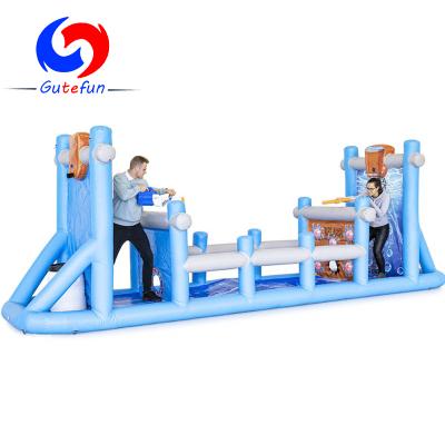 China Commercial rental; festivals; Sports; Top Inflatable Park Etc Game Two Players IPS Interactive Water Battle 2020 inflatables for sunny days for sale