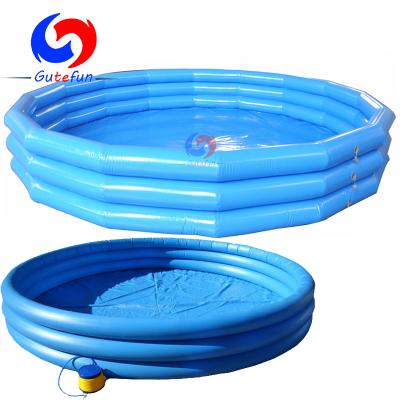 China GUTEFUN Park Family Party 6m Tall Above Ground Movable Kids Pools, Inflatable Swimming Water Pool For Sale for sale