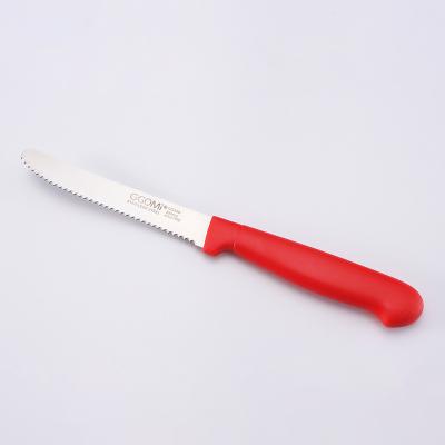 China Durable ABS Handle Fruit Knife Stainless Steel Bread Knife Serrated Fruit Vegetable Knife Peeling Knife for sale