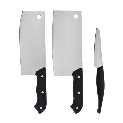 China Sustainable Stainless Steel Chinese Kitchen Knife Set For Ready-to-ship for sale