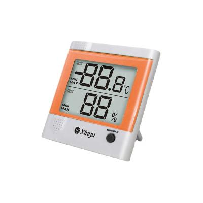 China Large Display Support Indoor Thermometers Custom Folding Indoor Desktop Electronic Digital Hygrometer Living Room Temp Thermometer for sale