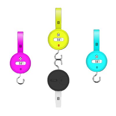 China Auto Auto Zero Off Portable Electronic Mini Smart Balance Platform Guangdong Colorful Hanging Platform Digital Luggage Scale for sale