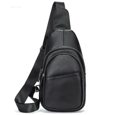 China With New USB Men's Chest Bag With USB Charging Bag Cross Small - Shoulder Chest Sling Body Bag for sale