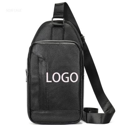 China With Cheap Waterproof USB PU Trunk Bags With USB Port Fashion Vegan Messenger Filling Leather Bag For Men Bags Trunk Shoulder for sale