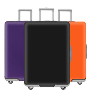 China Travel Suitcase Luggage Spandex Pure color Thicker Luggage Cover 18-32 Inch Case Suitcase Covers Trolley Baggage Dust Protective Case Cover for sale