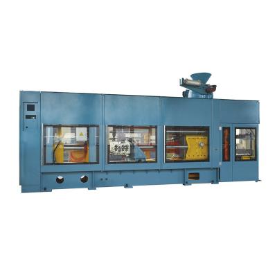 China Green Foundry Industry Sand Foundry Casting Flaskless Sprout Compression Molding Machine Automatic Horizontal Separate Foundry Machinery for sale