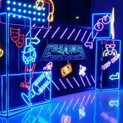 China Buildings UHO Indoor or Outdoor Customs Lead Acrylic Neon Sign for Decoration for sale