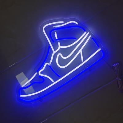 China UHO Buildings Sneaker Neon Sign Bedroom Decor for sale