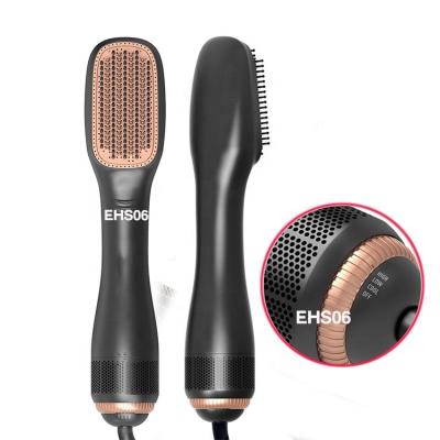 China Amazon Success Airbrush Home Electric Comb Brush Quick Straightener Cepillo Secador One Step Hair Dryer Volumizer for sale