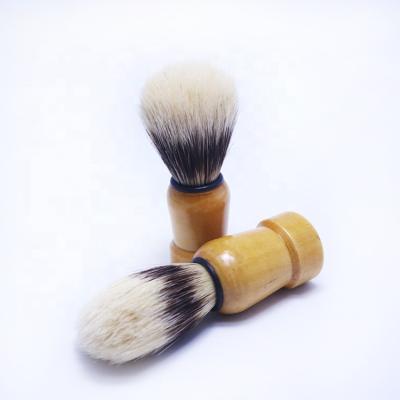 China Beard Brush Beard Straightener Sweep Natural Wood Custom Logo Beard Brush Soft Wood Mini Small for sale