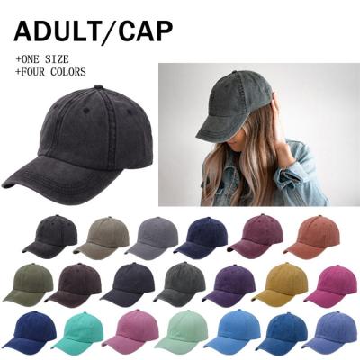 China 2022 New High Quality Washed Custom Embroidered COMMON Baseball Hat Sports Hat for sale