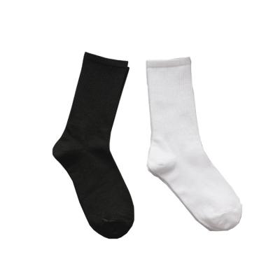 China High elastic black unisex tube socks outdoor sports socks custom logo cotton QUICK DRY socks for sale