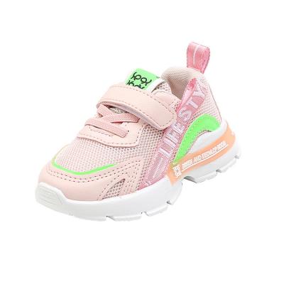 China Deodorization 2020 New Autumn Boy Net Shoes Girls Soft Soles Running Shoes Breathable Baby Shoes for sale