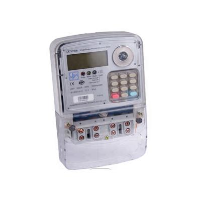 China To supply 220V 60A 50Hz single phase sts keyboard prepaid single and three electricity meter for sale