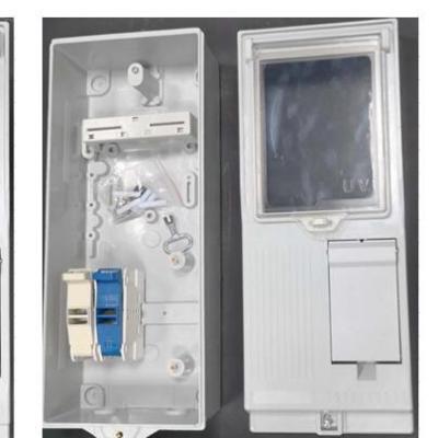 China Electric Power Transmission To Supply Box Electric Single And Three Phase Prepaid Waterproof Meter Box for sale