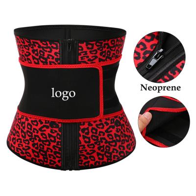 China Waist Slimming Waist Trainer 7 Steel Bone Zipper Customized Waist Trainer 7 Bone Latex Waist Women Train Wear for sale