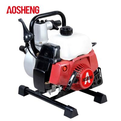 China One Inch Agriculture Pump 40.2cc 2-Stroke Aluminum Alloy Irrigation Water Pump and Gasoline Engine Self-Priming Water Pump for sale