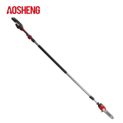 China AOSHENG 40V 12 Inch 4m Pole Telescopic Retractable Cordless Chainsaw for sale