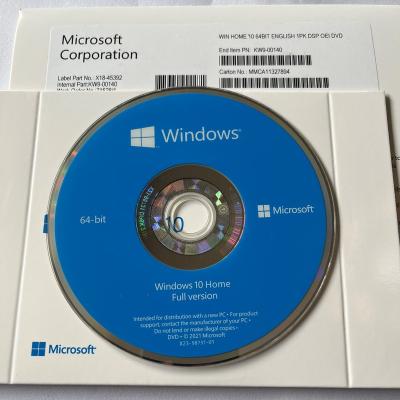 China Win 10 Home Home from Win 10 DVD for sale