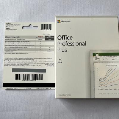 China Office 2019 Pro Plus Keycard English Version Office 2019 Pro Plus for sale