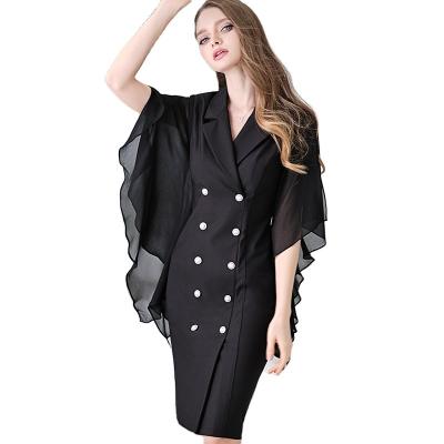 China Other Black Suit Dress Summer 2020 New Arrivals Fashion Dresses Women Lady Elegant T3659/123 for sale