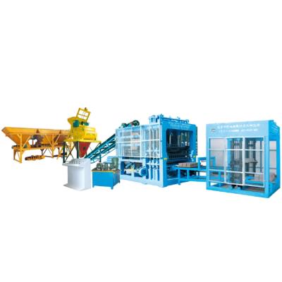 China ZCJK CONCRETE Product QTY10-15 Fully Automatic Hydraulic Pressure Hollow Block Making Machine for sale