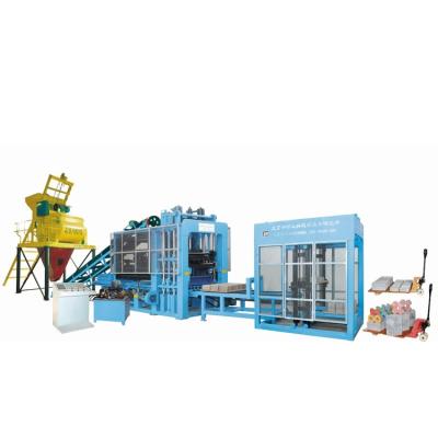 China QTY6-15 Large Capacity Hydraulic Cement Brick Making Machine for sale