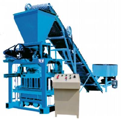 China Cheap construction material small low entrance fly ash block machine/concrete block factory in South Africa for sale