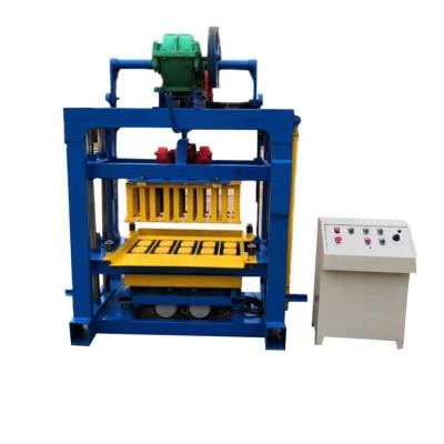 China Cheap Factory QTJ4-40 Small Fly Ash Block Machine Concrete Block Plant for sale