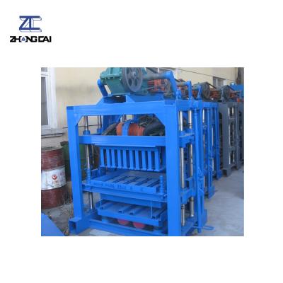 China Factory ZCJK QTJ4-40 cement brick making machine price manual concrete block making machine for sale