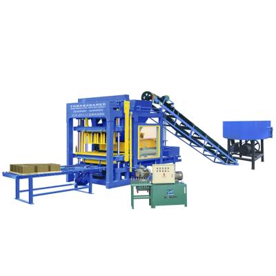 China New ZCJK Sand Quantity 4-25 Machine Automatic Concrete Block Making Machine For Sale for sale