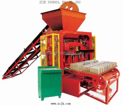 China ZCJK 4-35 Ghana small FLY ASH machines for home automatic paving brick making machine fly ash brick making machine in india price for sale