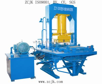 China Cement ZCY 200 Top Quality Adobe Paving Mud Brick Making Machine for sale