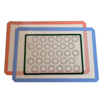 China Sustainable Reusable Silicone Baking Mats Silicone Pastry Stick Baking Mat Food Grade Heat Resistant Non for sale