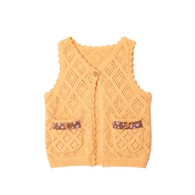 China Quality Breathable Baby Knit Cardigan Kids Sweater Vest Warm Baby Infant Toddler Little Kids Cardigan for sale