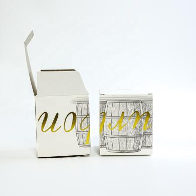 China Recyclable Custom Empty Candle Jar With Luxury Box With Candle Box Instructions for sale